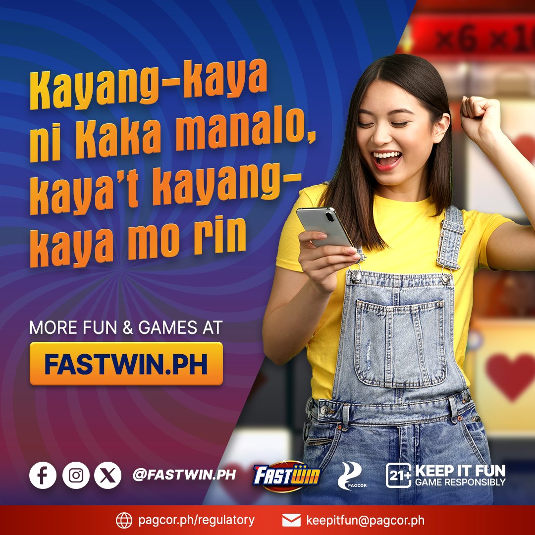FastwinPH's tweet image. Kakasa ka ba sa Tongue Twister Challenge? 🤔

Manifest your panalo with the Fastwin Tongue Twister! 🎰💸Dahil kayang-kaya mo rin manalo with Fastwin.ph! 🏆

Sign up na and test your panalo! 💪🎉

#FastwinPH #TongueTwisterChallenge #GameOn #ManifestTheWin #SignUpNow