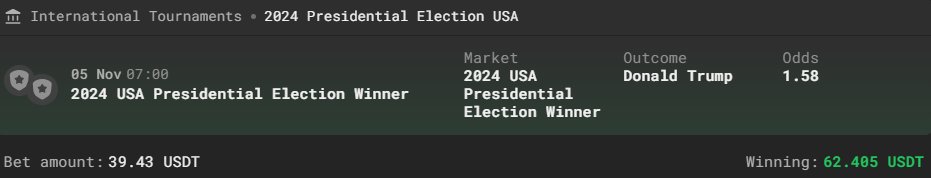 Lions_Share_'s tweet image. We WON our Bet on @GambiFi 

The Big-Reset is happening 🏆

Go President Trump 🫶

#thebigreset