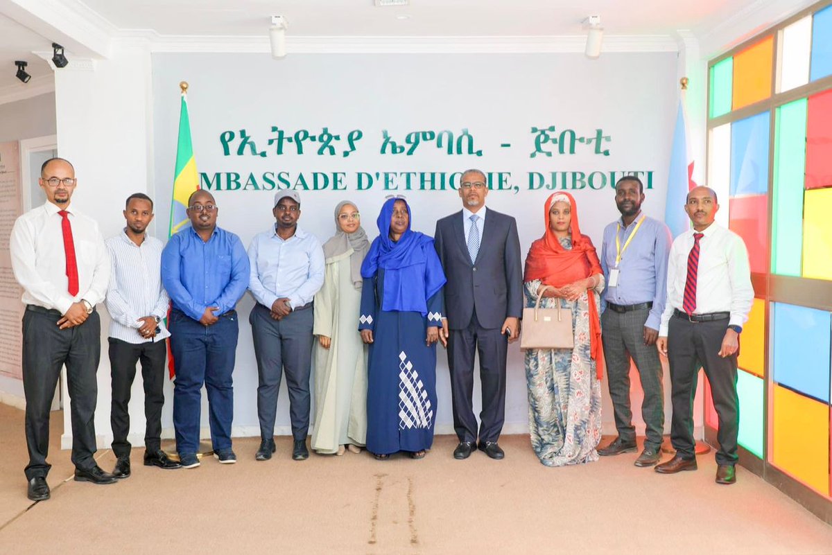wicheki's tweet photo. Djibouti and Ethiopia have a complementaries landscapes to offer huge tourism packages to tourists from worlwide. Happy to visit Addis by Ethiopia Ambassy in Djibouti . https://t.co/nTUSIGoNZx