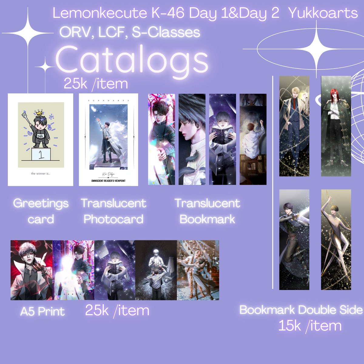 yukkoarts's tweet photo. The full catalog will be at OTS on both days! #CF19 #comifuro19 #orv #lcf #sclasses
See you all at K46 Lemonkecute, we will be there for both days! To spot our booth, there will be a live standee Genshin Neuvillette~ See you all there! https://t.co/pxRMDM69as