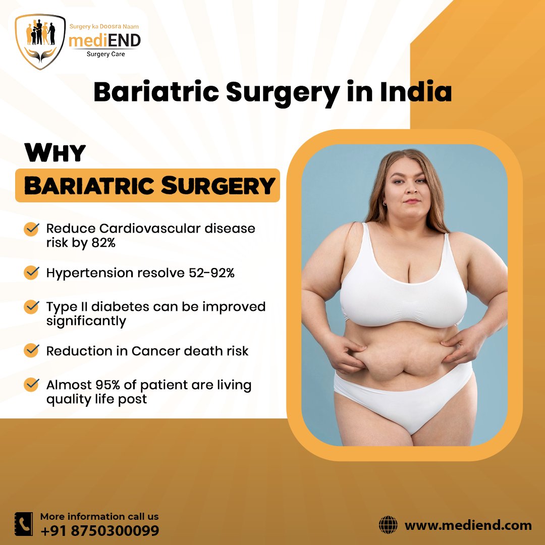 medi_end_'s tweet photo. Bariatric Surgery in india
Book your appointment now: https://t.co/Q2jRBF8f4q
.
.
.
.
#Health #mediendcare #weightgain #weightloss #getregularexercise #cookedmeals #weightloosejourney #looseweight #looseweightfast #improvefertility #reliefofdepression #cancerdeathrisk https://t.co/4WjAG6uaRu