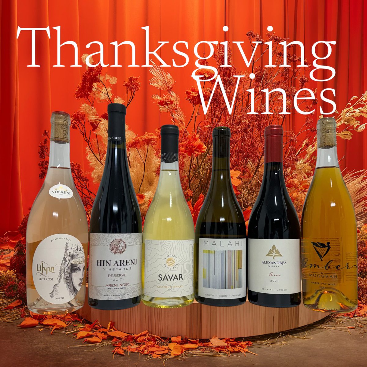 Thanksgiving Armenian Wine 6-Pack 
🔴 FREE shipping 

✅ LINK winesofarmenia.com/collections/wi…

#ThanksgivingWines
#HolidayWines
#WineAndThanksgiving
#ThanksgivingPairing
#ThanksgivingWinePairing
#WineForThanksgiving
#winesofarmenia #armenianwines #thanksgivingarmenianwine