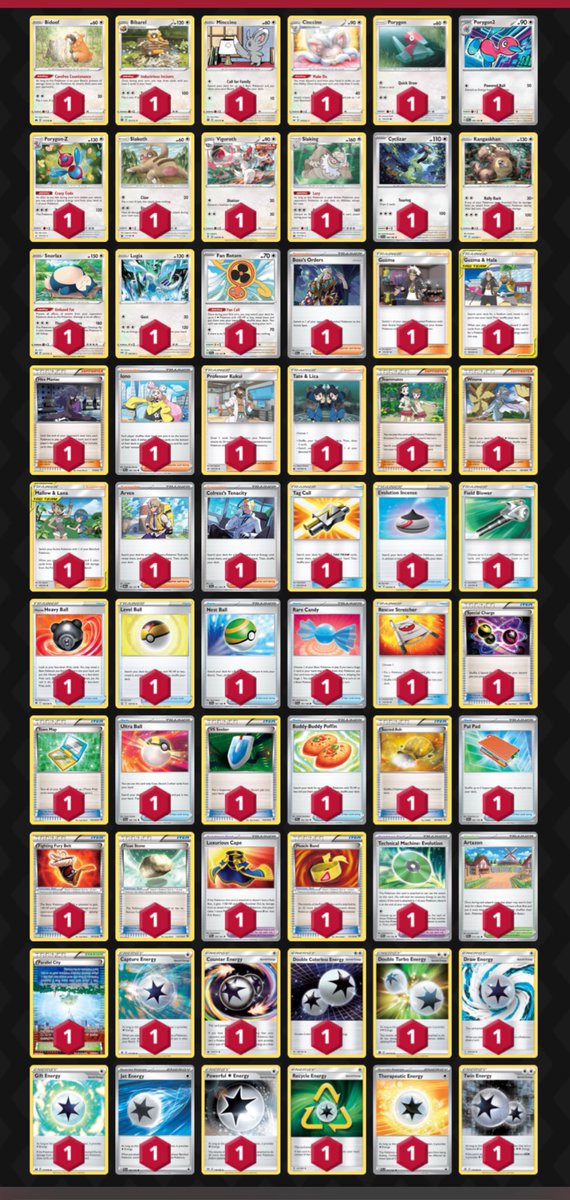 I had a glc tournament tonight and decided to play <a href="/Geffrey_vdv/">Geffrey Van der Veken</a> ‘s Colorless list. The deck definitely did not disappoint. Finished all of my games easily and with time to spare🫡 
MU’s were:
LZ psychic W
Fire Mill W
Lightning spread W