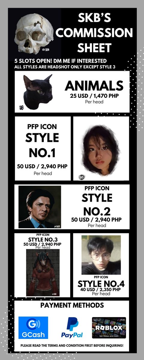 yaol9025's tweet photo. Hello everyone! Here's the updated commission sheet:D Feel free to DM me for art inquiries. Reposts are highly appreciated! Thank you so much for your support! #artcommission #commission #commissionsoopen
#robloxcommission https://t.co/vtXapBifb9