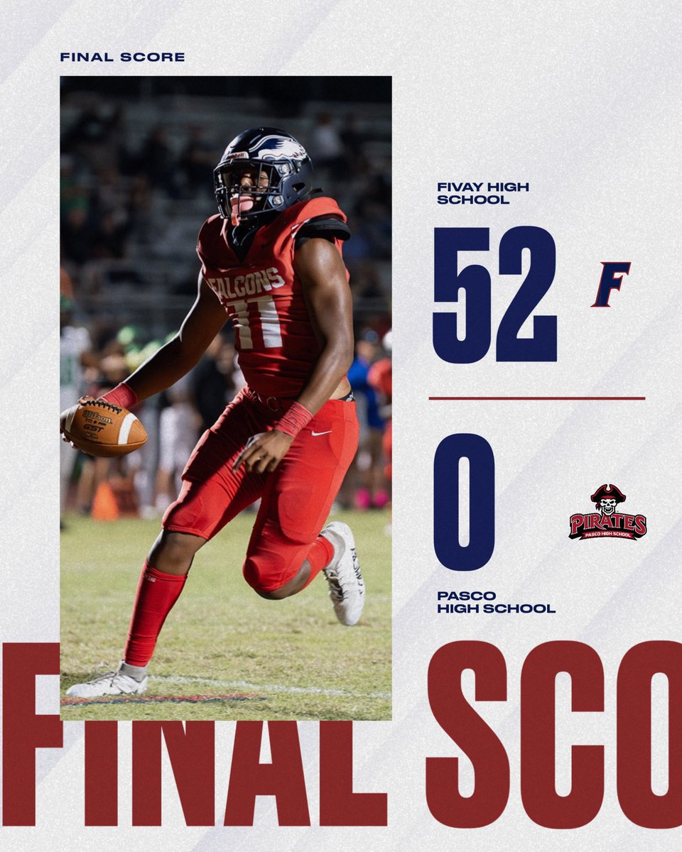 FINAL, Falcons finish 7-3 on the year‼️🔥