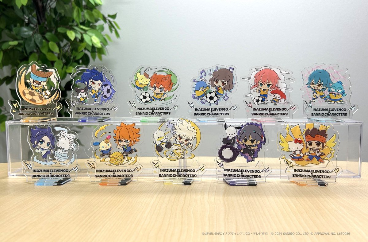 ⚡️発売開始⚡ 「#イナズマイレブンGO×#サンリオキャラクターズ」の