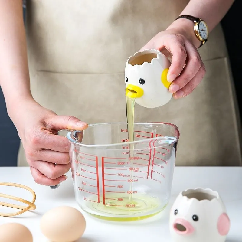 CrazySalesAus's tweet image. Egg White Separator Cute Cartoon Model Kitchen Accessories Easy Separation of Egg Whites and Yolks Ceramics Cooking Kitchen Tool Color Yellow
Now: $9.99 bit.ly/40vzFjk
#eggwhites #eggseparator #cartoon #model #kitchengadgets #yolks