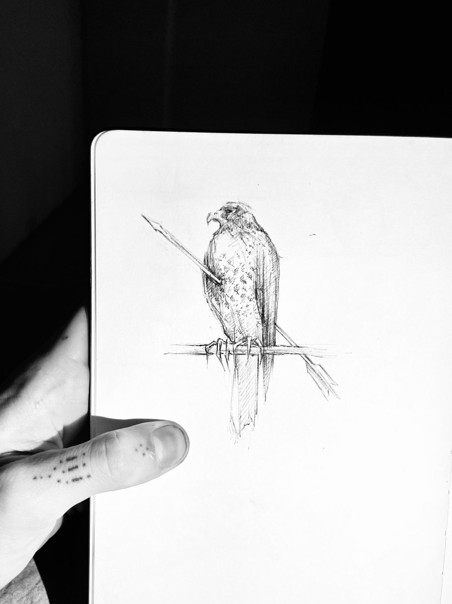 Sketching some new flashes, I’ll call this one ‘America’