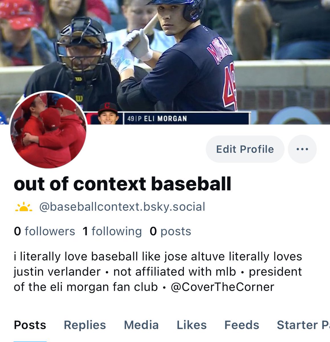 out of context baseball tweet media