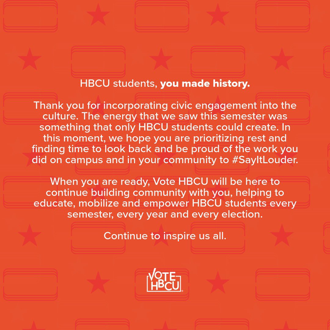 HBCU— say it louder! tweet media