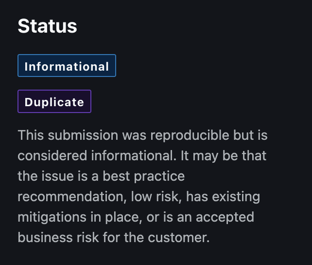 darshanhackz's tweet image. Come on man
💔
this things hurts more then breakup
😿 @Bugcrowd
#duplicate #bug #bugbounty #hunting #hacking #low #sverity #Hackingtime
