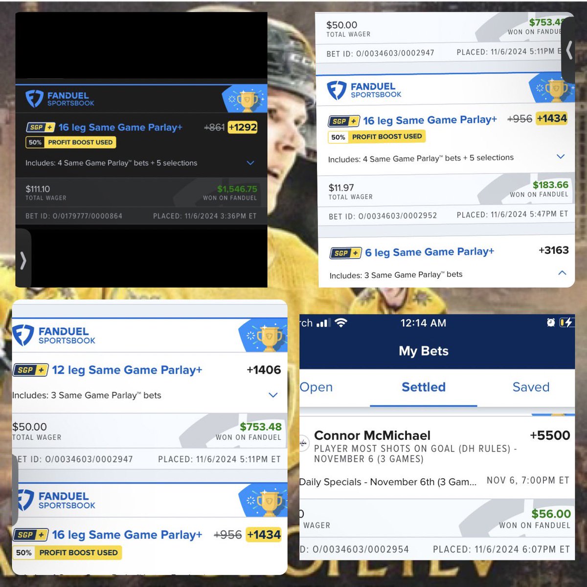 FTSJMula's tweet image. 🚨Here’s some of the winning slips from last night!!🚨

We continue to make people such a profit  again and again‼️
 
First 200 members will get in for 5$
-FTS