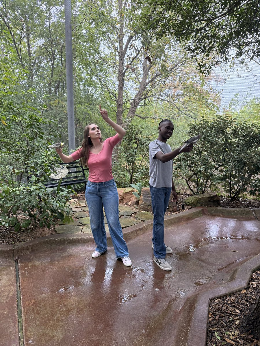 talkingSTEM's tweet photo. Thank you to our fantastic partner @DallasZoo for hosting us today! We had an incredible day filming #mathwalk videos at the zoo. Loved spending time with the flamingoes, elephants, giraffes, and more! Visit  talkSTEM on YouTube to view math walk videos at the zoo and at other partner sites.