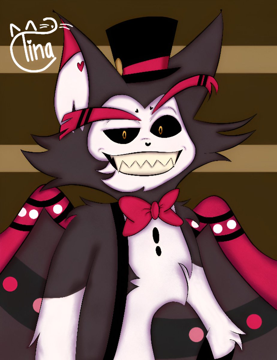 Tina0708_'s tweet photo. HUSK - HAZBIN HOTEL~
Hello, I leave this drawing here, previously it had its development in traditional style and then in digital; an error occurred with the original file, then the details of the lights and the background were left unfinished. I hope you like it and support it. https://t.co/D8cRJazHZg