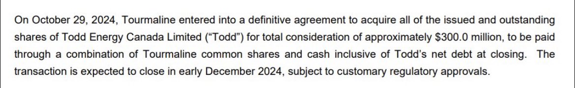$POU unloaded their 1/2 to $TOU just a few years ago for $88mm.Should’ve held out for a bit more?