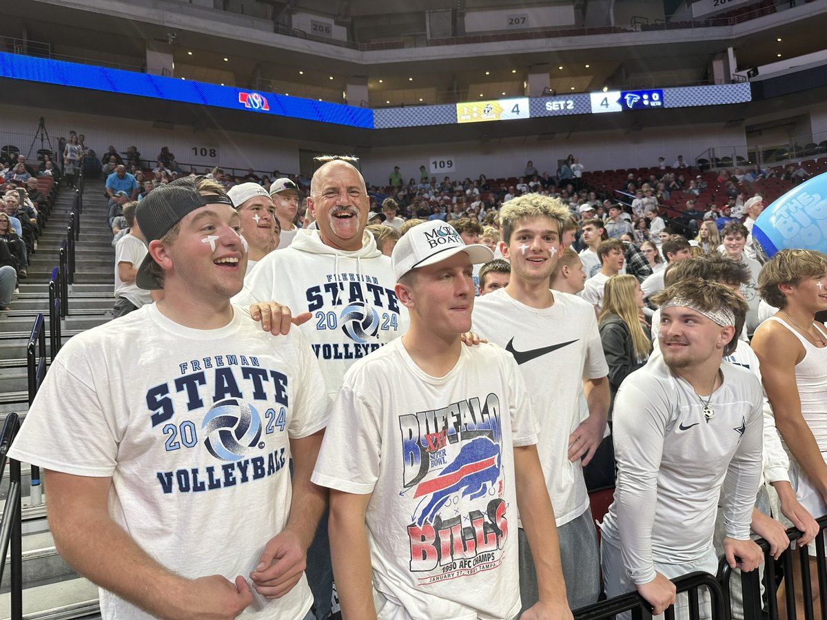 Freeman_Falcons's tweet image. C2️⃣ State🏆Championship:

🏐Round 1️⃣:

Set 2️⃣:

Freeman🐦Falcons🟰2️⃣5️⃣
Thayer Central🗡️Titans🟰2️⃣2️⃣

All tied 1️⃣➖1️⃣‼️

#WeAreFreeman🐦