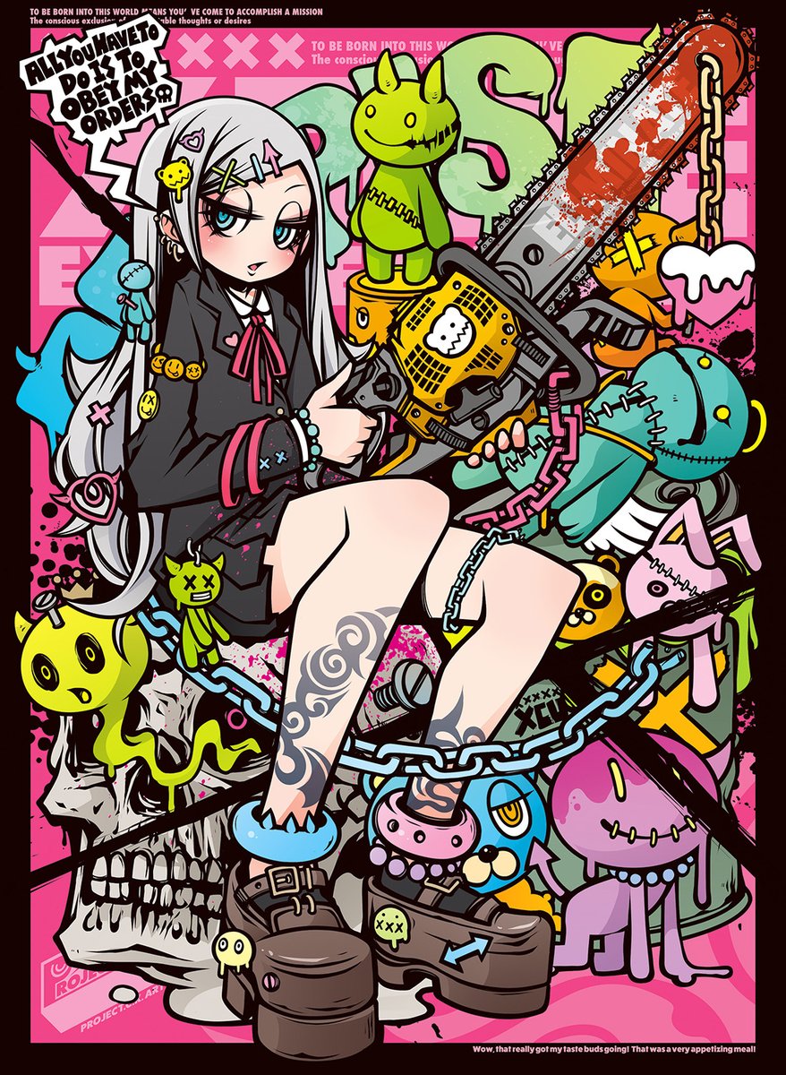 「X-CUTE 」|Project.C.K.のイラスト