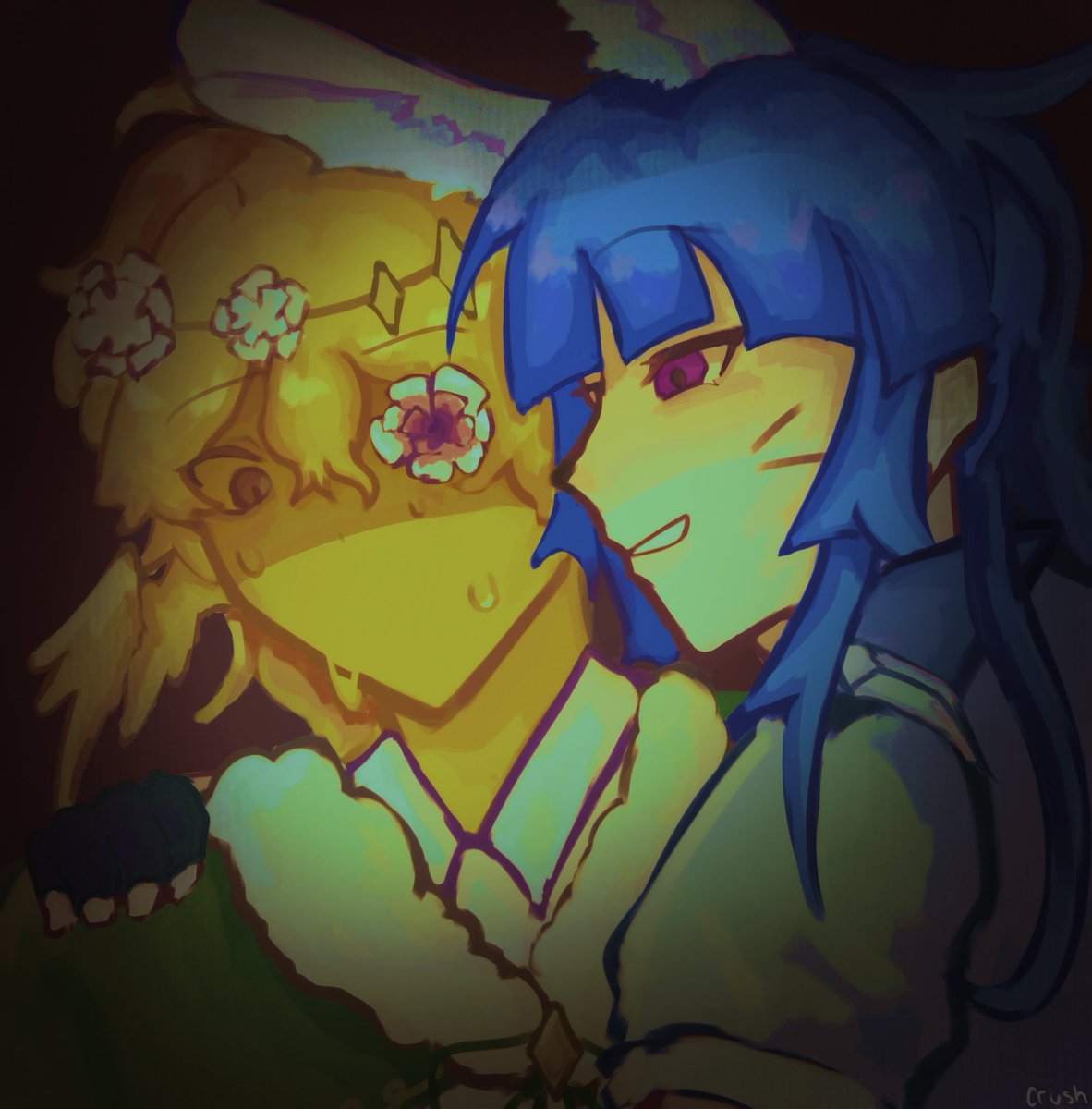 "cause i'm not gonna let you forget that man, zam."

#princezamfanart #kaboodlefanart