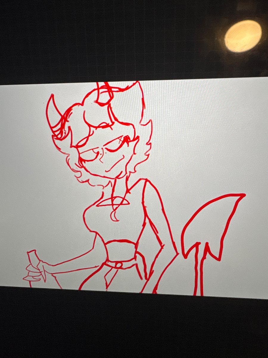 NxsAske's tweet photo. I made a #HelluvaBoss OC!!! her name is Evelyn >.< I was bored. 😝

#art 
#digitalart https://t.co/So8G86I4t9
