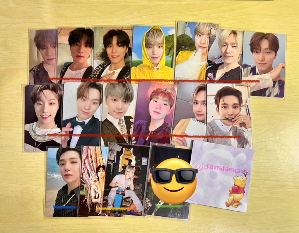 damdamcart's tweet photo. wts lfb ph #dcartsale

seventeen pcs
❤️ - P100e
💙 - P150e
💛 - P50e

mop: gcash | mod: jnt

# svt dino joshua seungkwan jun seventeenth 17th heaven yizhiyu yzy 5.0 fml attacca carver carat version nana tour oty dagat https://t.co/0BerRs3As3