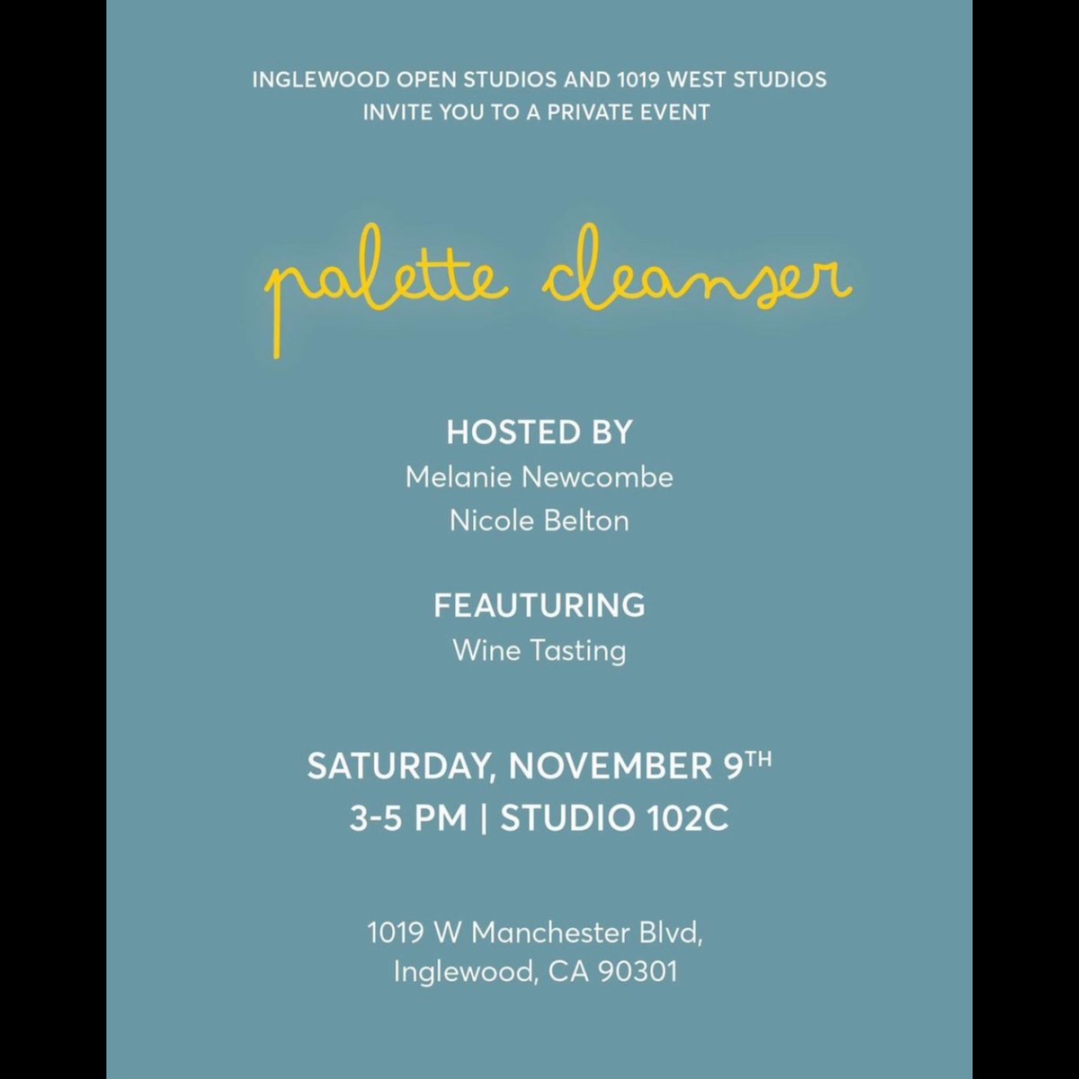 THIS weekend only! 15th annual INGLEWOOD OPEN STUDIOS! Come see me Sat. 9th or Sun 10th, 12-5PM both days. My studio: 1019 W Art Studios , Ste 102C 🩶🎉🎨🖼️