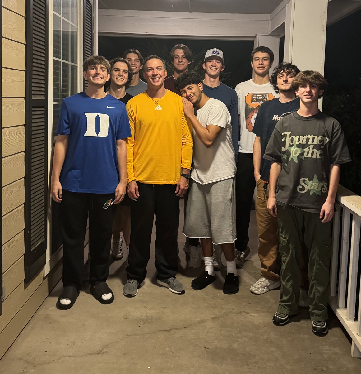 Jeremy McFerrin (@coach_mc) on Twitter photo Great having <a href="/323_Pirates/">Pirate_Basketball</a> over tonight for team dinner. Prayed, ate, fellowship.
First game Saturday
📆Nov. 9th
⏱️3:30pm
📍<a href="/haltom_hoops/">Haltom MBB</a> Great having <a href="/323_Pirates/">Pirate_Basketball</a> over tonight for team dinner. Prayed, ate, fellowship.
First game Saturday
📆Nov. 9th
⏱️3:30pm
📍<a href="/haltom_hoops/">Haltom MBB</a>