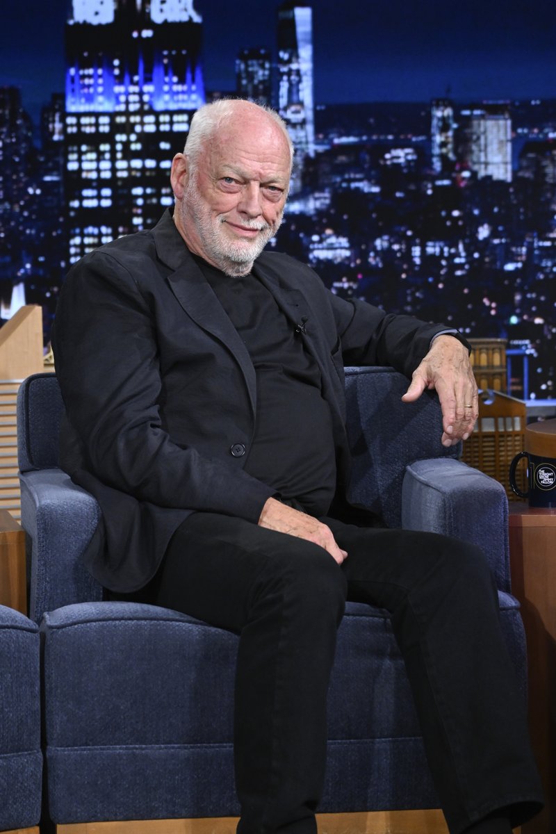 FallonTonight's tweet photo. .@davidgilmour talks his new album Luck and Strange and performs “Dark and Velvet Nights” with @theroots TONIGHT! #FallonTonight https://t.co/6nKZo2yWhF