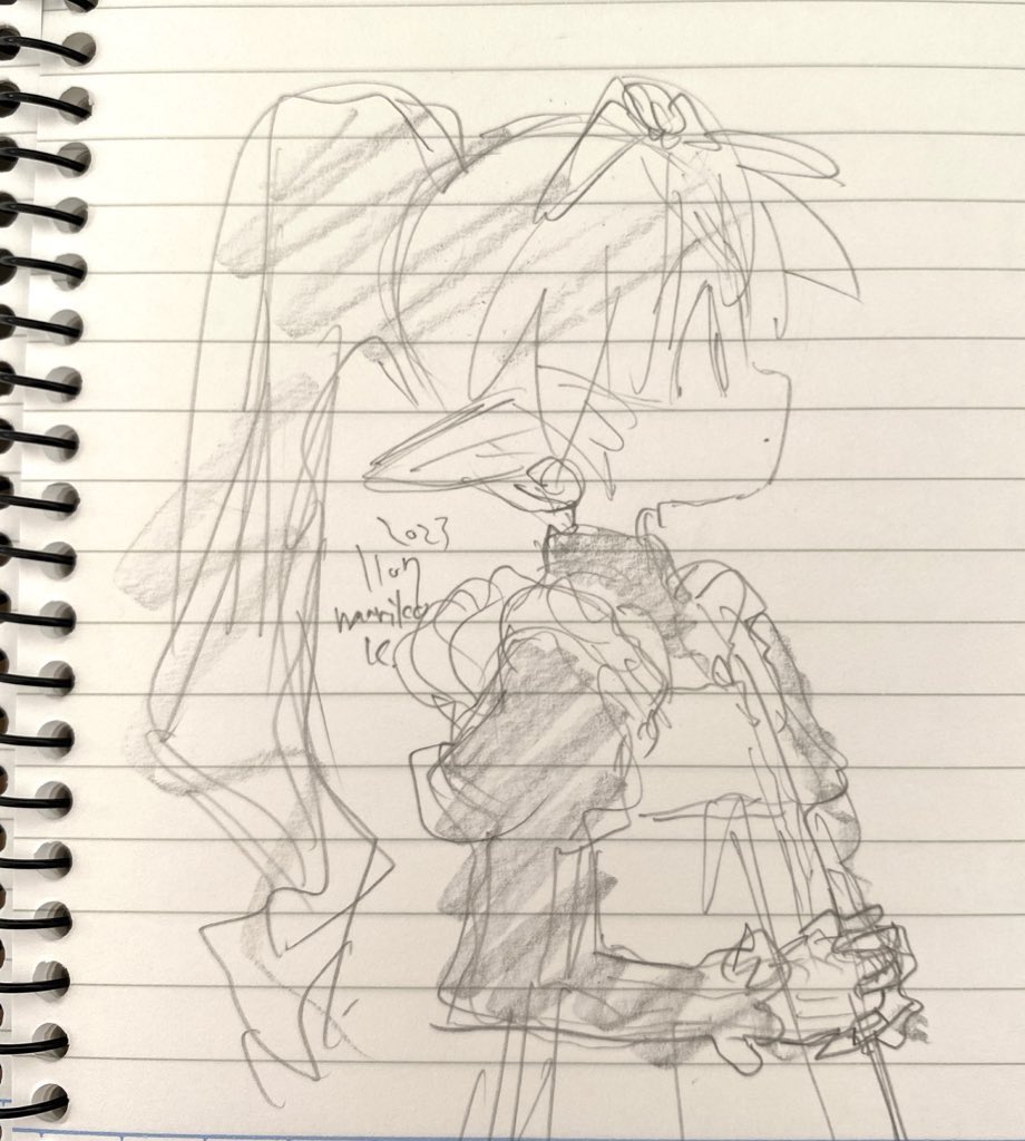 昨年の1107らくがき 