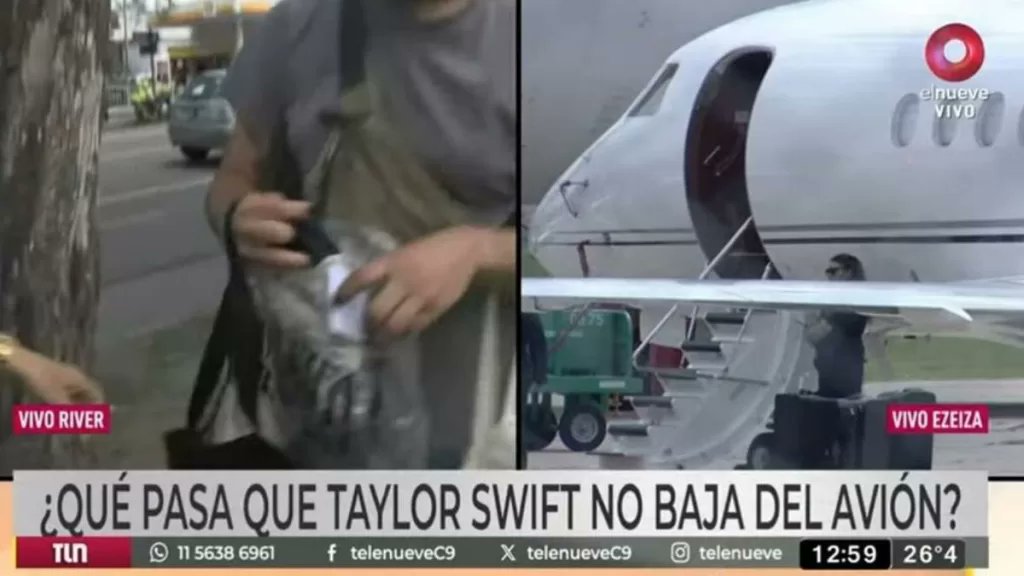 hace un año taylor swift pisaba suelo argentino por primera vez y el sueño de las chicas estaba pocas horas de hacerse realidad 🫶🏻