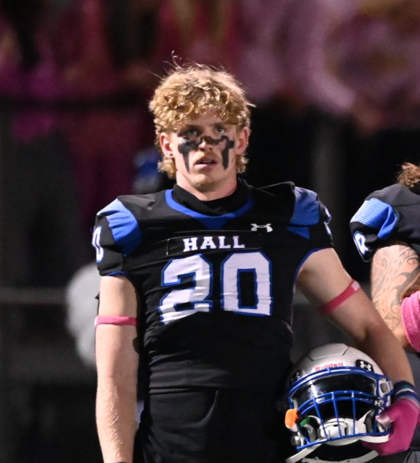 Quinn O’Neill (@qoneillfball26) on Twitter photo Weeks 1-5 highlights!
(OLB, TE, K)
28 tackles (15 solo)
2 sacks
1 Int (td)
2 pbu
1 punt blk
9/9 pat
<a href="/HallFootball1/">Hall Football</a>
<a href="/MiddFBMandigo/">Doug Mandigo</a>
hudl.com/v/2Qi4Km Weeks 1-5 highlights!
(OLB, TE, K)
28 tackles (15 solo)
2 sacks
1 Int (td)
2 pbu
1 punt blk
9/9 pat
<a href="/HallFootball1/">Hall Football</a>
<a href="/MiddFBMandigo/">Doug Mandigo</a>
hudl.com/v/2Qi4Km
