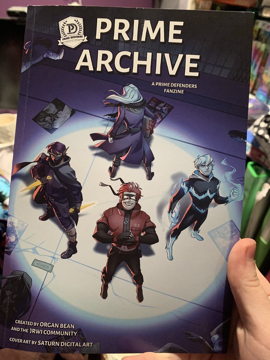 GOT MY COPY! I’m so proud of everyone who worked on this it’s been incredible watching everything come together behind the scenes. Huuuge props to Organ for coordinating this! <a href="/PDFanzine/">Prime Archives || OUT NOW</a>