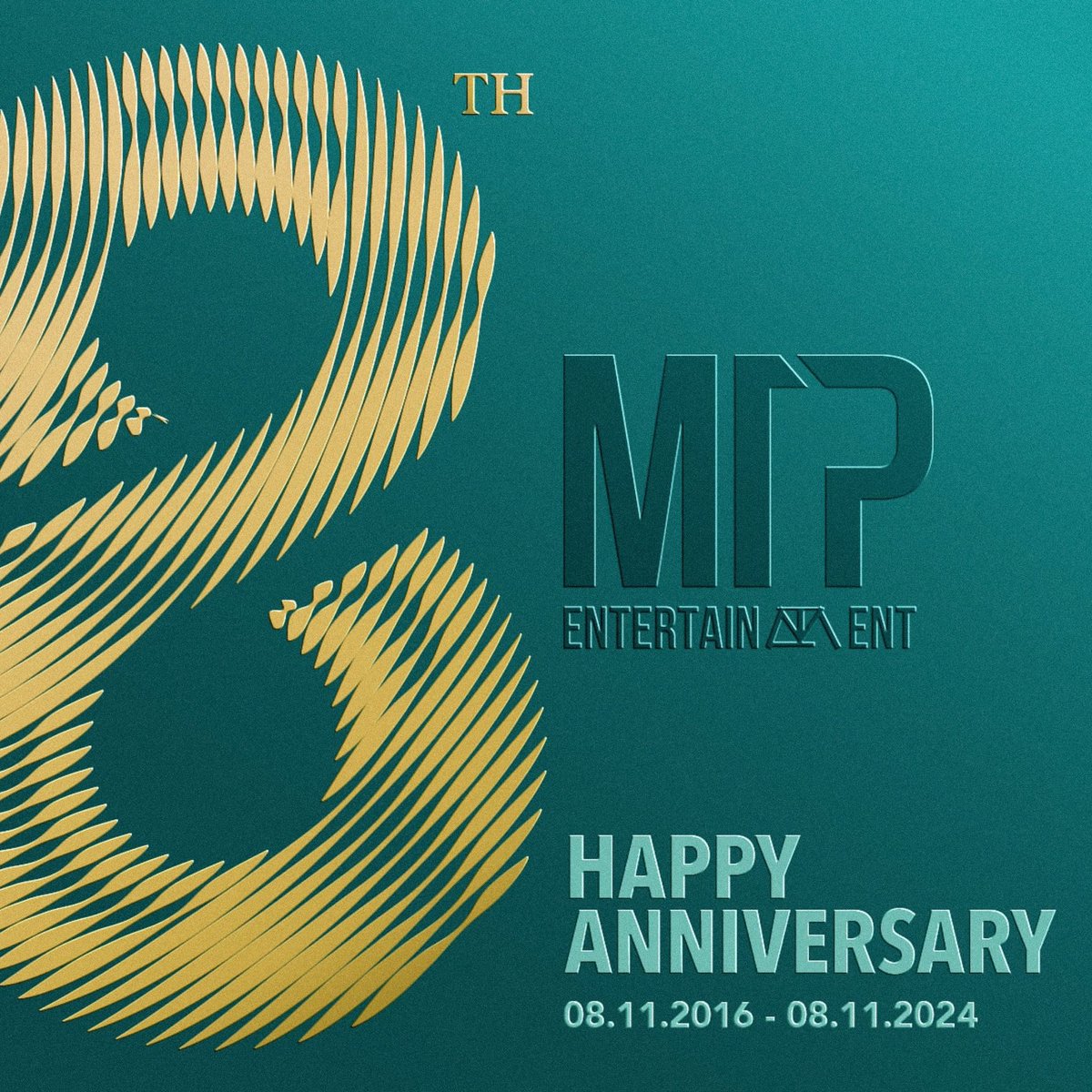 🎉 CHÚC MỪNG M-TP ENTERTAINMENT TRÒN 8 NĂM THÀNH LẬP! 🎉

Hành trình 8 năm - hành trình đầy màu sắc cùng những cột mốc không thể nào quên 🔥✨

#MTPEntertainment #MTPTalent 

🌟 Hãy cùng nhau kỷ niệm và tạo nên những dấu ấn mới! 🌟