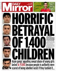 samstone46's tweet photo. Here you are people. This is what Rosie & her gang brought to England. This is still going on in multiple cities in England. The people who are leading England now are the scum of the earth. It is atrocious what @Keir_Starmer is doing. It should be impossible to have a front page like this. I would hope my country would be swallowed by the ocean if this were ever to be allowed to happen. 16 YEARS!!! 16 YEARS!!! And the people still haven't been held accountable for it. You people are monsters. The fact that this is happening in England is unfathomable to me, & the fact that every resource in England wasn't thrown at it to squash it in record time & put these people away for life is mind blowing in what it says about you as a people. You can save your moralizing until you can find something lower than yourselves & I don't know if that exists. Who sacrifices their children for virtue signaling. You all should burn in hell for eternity.