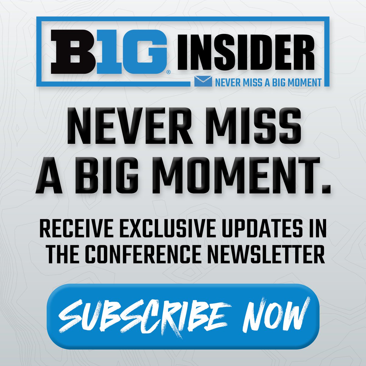 All the Big Ten news ➡️ straight to your inbox twice a week

Sign up here: bigten.org/user/subscribe/
