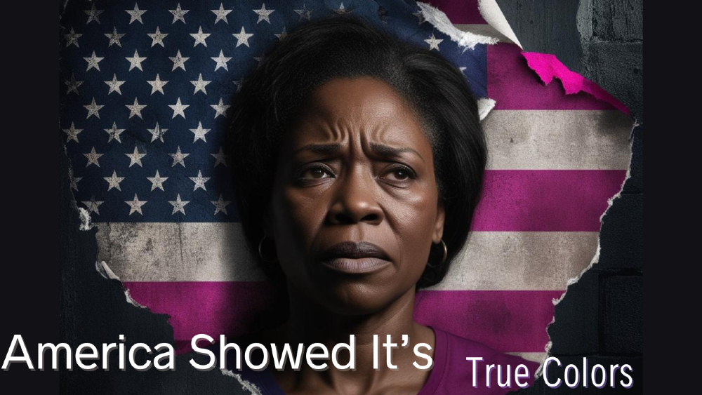 AskDarlingNikki's tweet photo. When the country shows you who they are...believe them! https://t.co/flTTQo0Utt ** Black Women: we've talked about 'sitting this one out' before.  Let's BE ABOUT it now. New Video: https://t.co/flTTQo0Utt watch now #kamalaharris #americanbully #thefemmefreeze #winwithblackwomen https://t.co/juv7R3Kugx