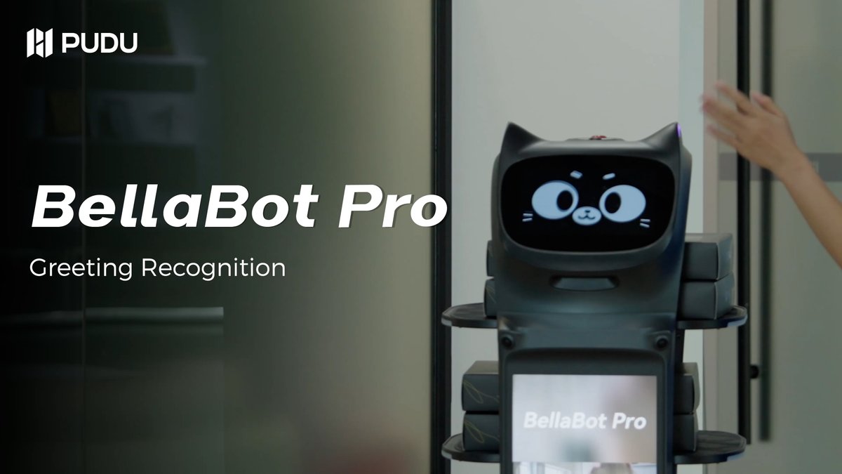 PuduRobotics's tweet photo. Connecting with customers just got smarter!👋 BellaBot Pro’s Greeting Recognition feature detects gestures like waving, allowing for real-time, interactive responses.
https://t.co/Kz9YFwJNFQ
#BellaBotPro #GreetingRecognition #PuduRobotics https://t.co/EUQ0Y0xmZW
