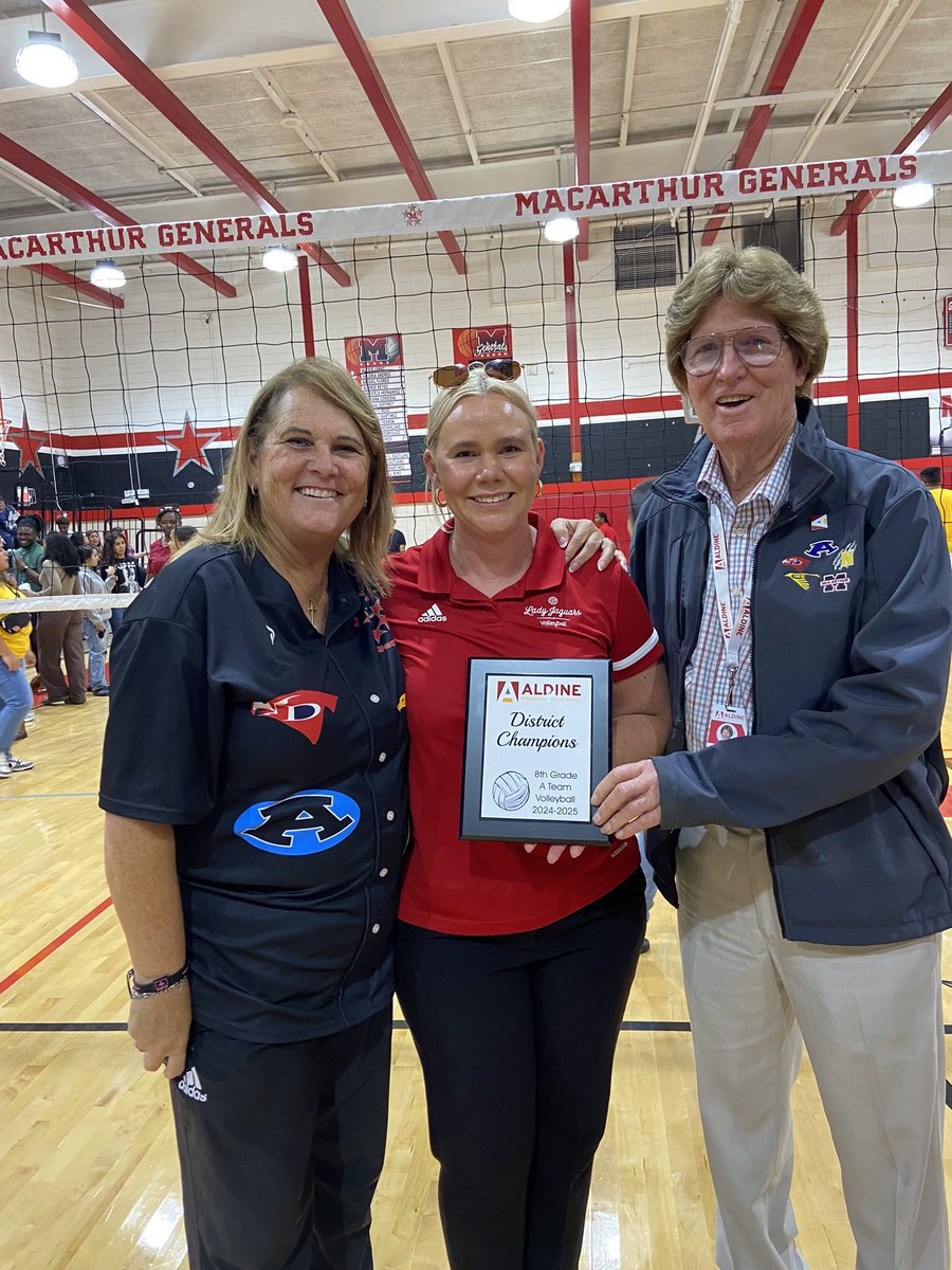 AldineISDSports (@aldinesports) on Twitter photo Congratulations to Jones MS for winning the 8th Grade B District Volleyball Championship as well as Meade MS winning 8th Grade A. #AldineImpact <a href="/drgoffney/">Dr. LaTonya M. Goffney</a> <a href="/AthleticsAisd/">AISDAthletics</a> <a href="/DeanColbert5/">AISD Athletics</a> <a href="/DiakaMelendez/">Diaka R. Melendez</a> @AldineIS <a href="/JonesMS_AISD/">JonesMSToros</a> <a href="/MeadMS_AISD/">Mead Middle School</a> Congratulations to Jones MS for winning the 8th Grade B District Volleyball Championship as well as Meade MS winning 8th Grade A. #AldineImpact <a href="/drgoffney/">Dr. LaTonya M. Goffney</a> <a href="/AthleticsAisd/">AISDAthletics</a> <a href="/DeanColbert5/">AISD Athletics</a> <a href="/DiakaMelendez/">Diaka R. Melendez</a> @AldineIS <a href="/JonesMS_AISD/">JonesMSToros</a> <a href="/MeadMS_AISD/">Mead Middle School</a>