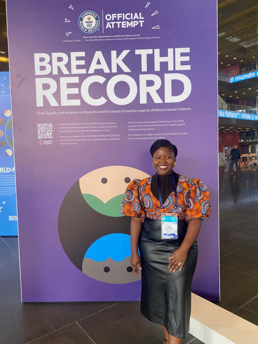 LydiaMatioli's tweet photo. Honored to give the opening remarks at the 1st Global Ministerial Conference on Ending Violence Against Children in Bogotá! I called for every nation to establish survivor councils to inform action &amp; hold governments accountable.  #ListenToSurvivors #EndViolenceAgainstChildren https://t.co/lWYaIDXm8s