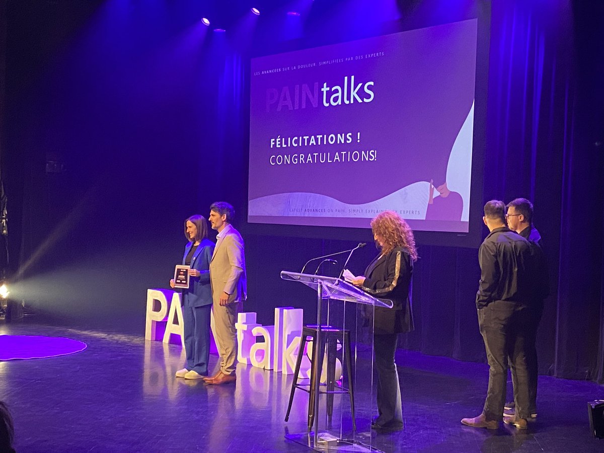 NAPainSchool's tweet photo. And the #NAPainSchool x #PAINtalks prize goes to Malgorzata Starzec, who will be part of Class of 2025 👏
Congratulations for your amazing presentation and we are looking forward welcoming you at NAPS!
#NPAW2024 https://t.co/y2DzAPbJYe