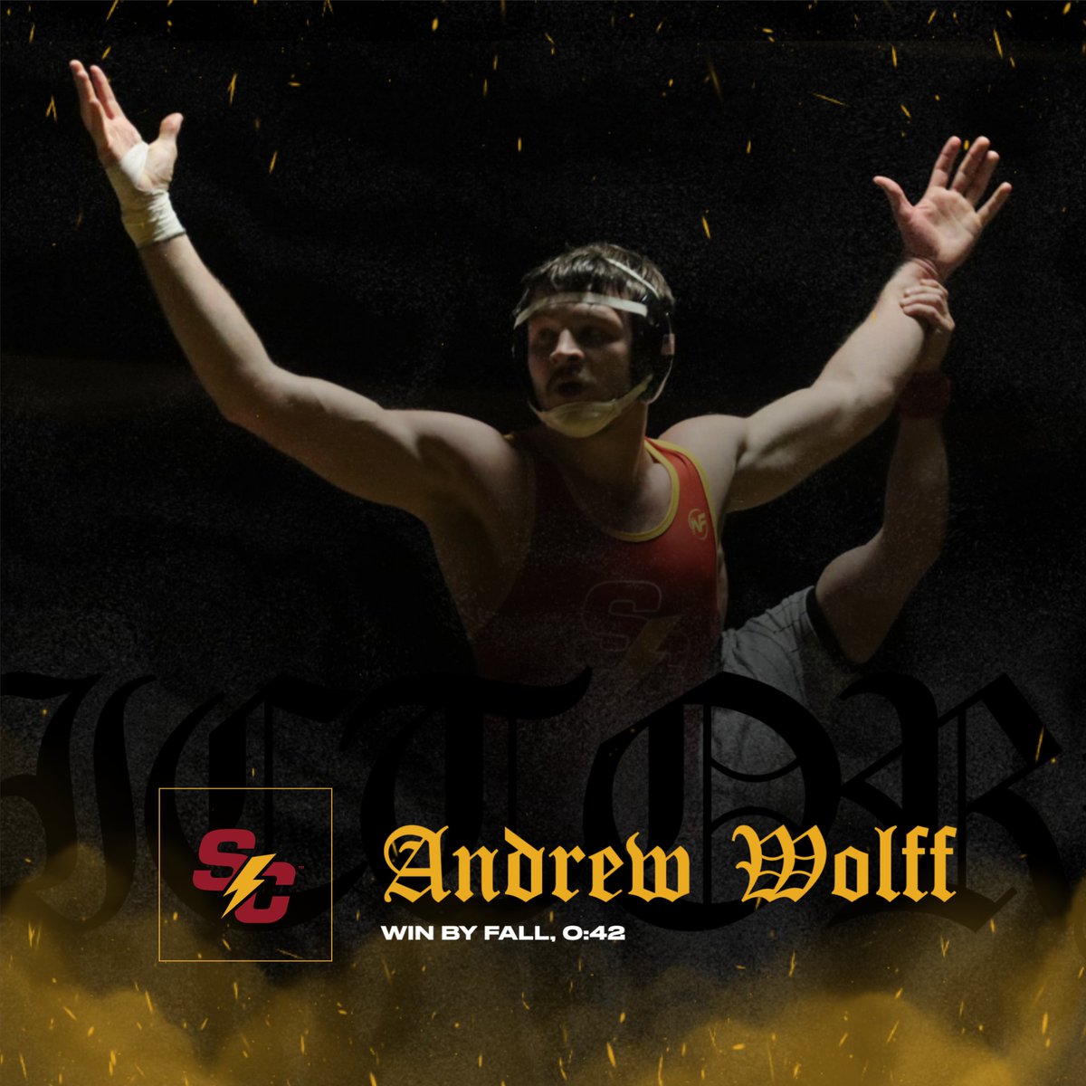 Back and stronger than ever! 💪

After missing last season due to injury, senior Andrew Wolff made a statement in his return, delivering a swift 42-second pin to lead us in our A-R-C opener against Dubuque.

📰 linktr.ee/simpsonmwrestle

#rollriversWRESTLE #d3wrestle