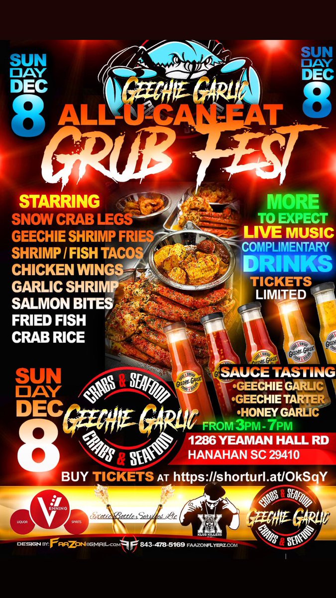 GeechieGarlic's tweet photo. Dec8th Right Around The Corner..Don’t Wait Til Last Second. Tickets Limited..Not For Everbody..Very Exclusive😎 

https://t.co/1RcXPK5Q1y https://t.co/bXFItzLtkK
