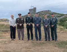 EvanDyerCBC's tweet image. On a random note: Gen. Milley’s family roots are in Newfoundland.