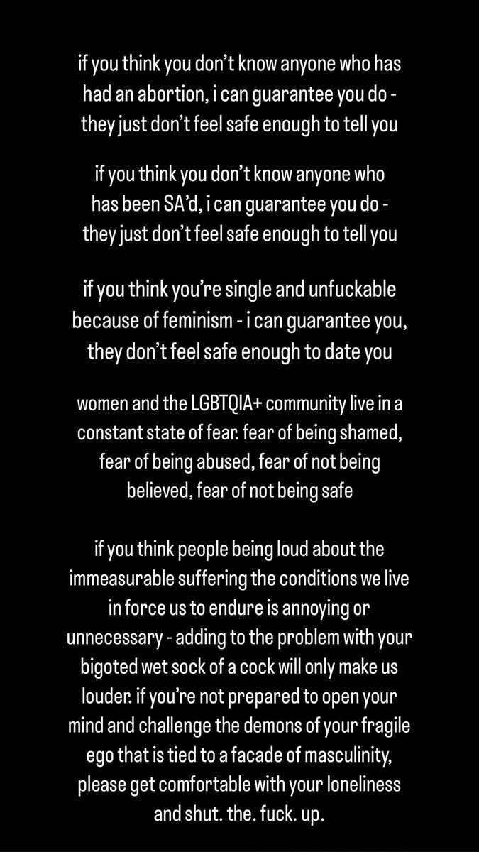 sim1strauss's tweet photo. please get comfortable with your loneliness and shut. the. fuck. up. https://t.co/KyTdxEekyb