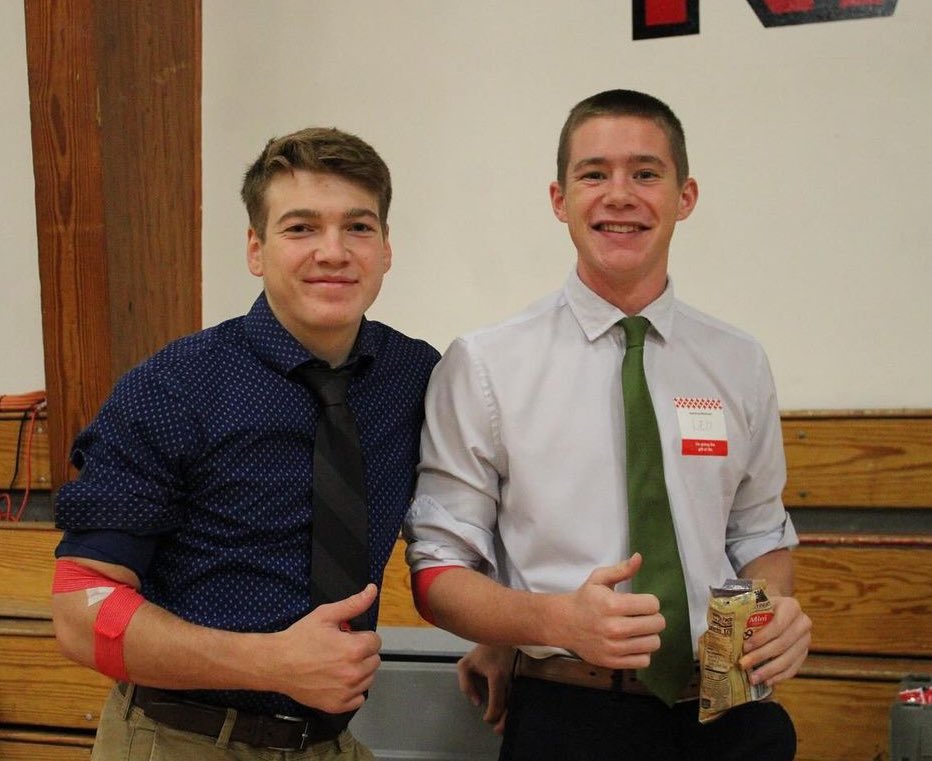 Mount_Michael's tweet image. Proud of our students and staff for rolling up their sleeves at today’s biannual blood drive! Together, we’re making a difference and supporting our community’s health. 

#GoKnights