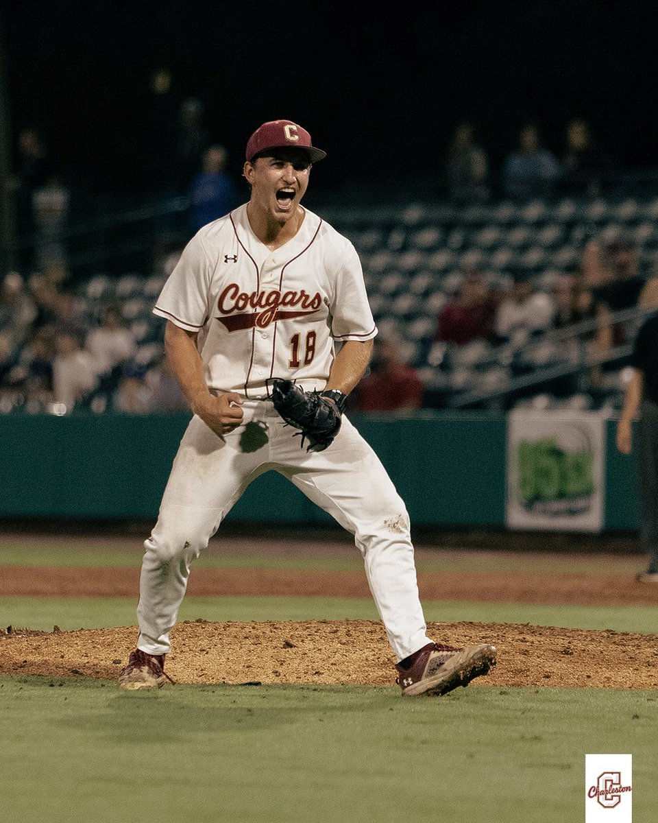 CofCBaseball's tweet photo. COUGS WIN!

#TheCollege 🌴⚾️ https://t.co/HqCWlWDKFj
