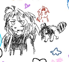 finfinteo's tweet photo. higher quaility Screen shots of what i drawed. cause i drew so small LOOOL. thank you guys...you all make such wonderful Pictuers.<3 https://t.co/mqxifciN3Q