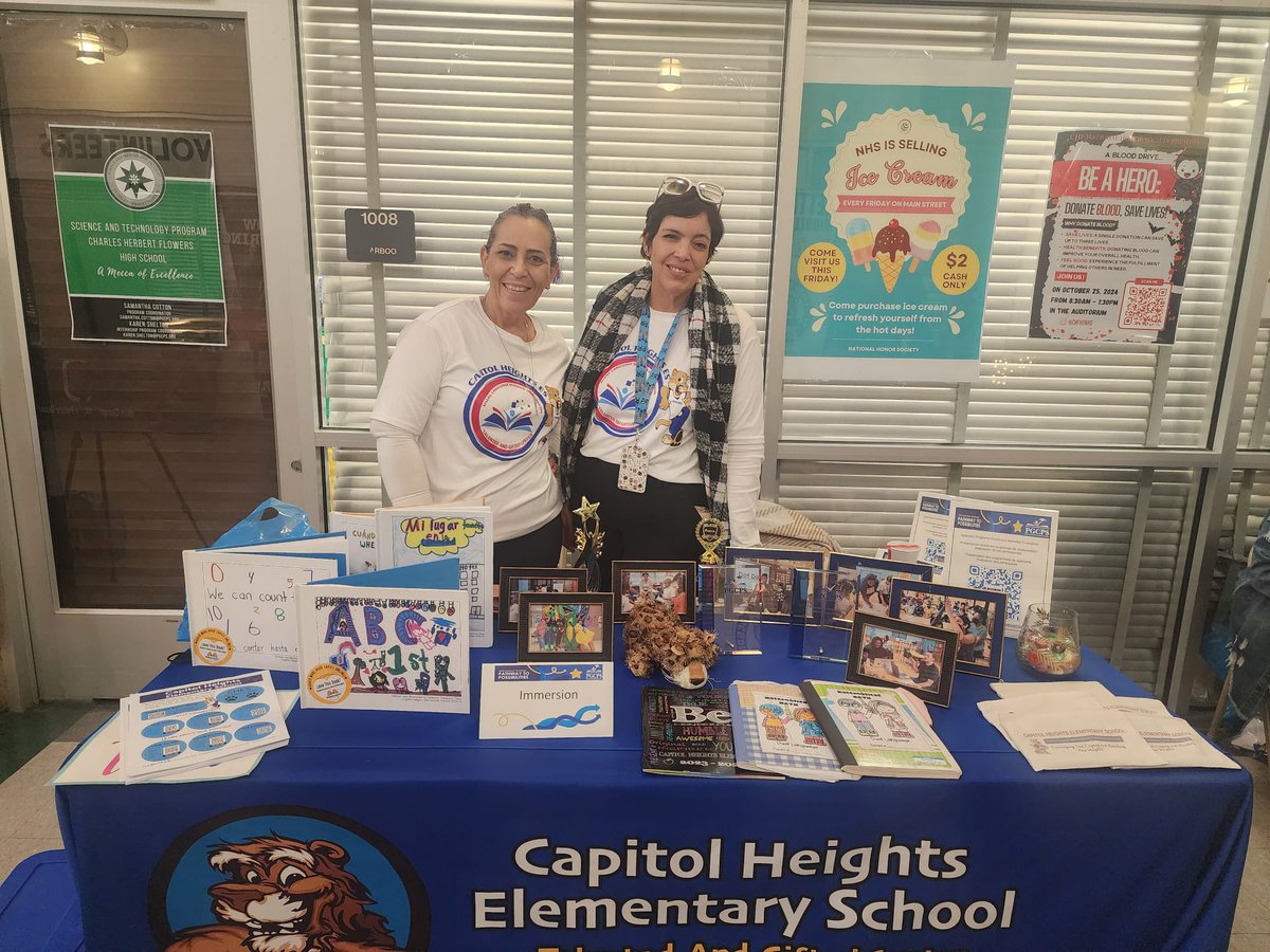 PGCPS Showcase . Hoy CHES presente. <a href="/capitolheightse/">Capitol Heights ES</a> <a href="/PGCPSImmersion/">PGCPSImmersion</a>