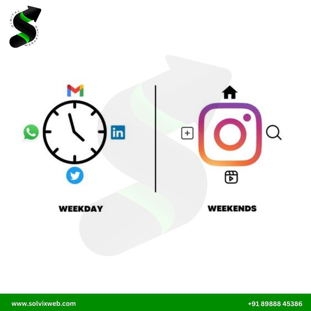 Solvix_Web's tweet image. Whats your favourite Weekdays or weekends? . Comment below and let us know . . .

👉Explore with @solvix_web For more information

#seo #digitalmarketing #marketing #socialmediamarketing #socialmedia #webdesign #branding #business #solvix #contentmarketing #website
