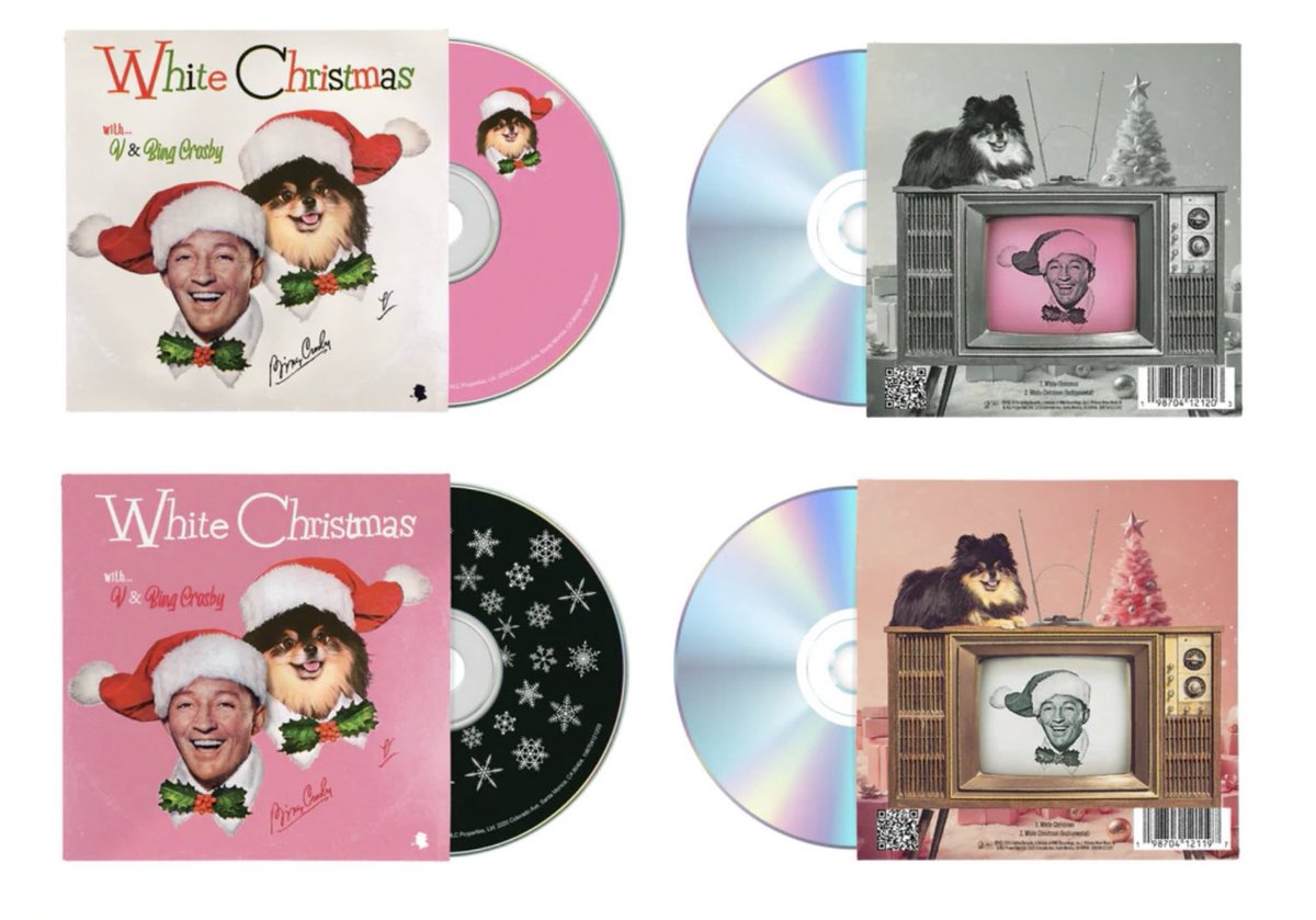 BTS #V V X Bing Crosby - White Christmas 🎄✧ ＼ CD