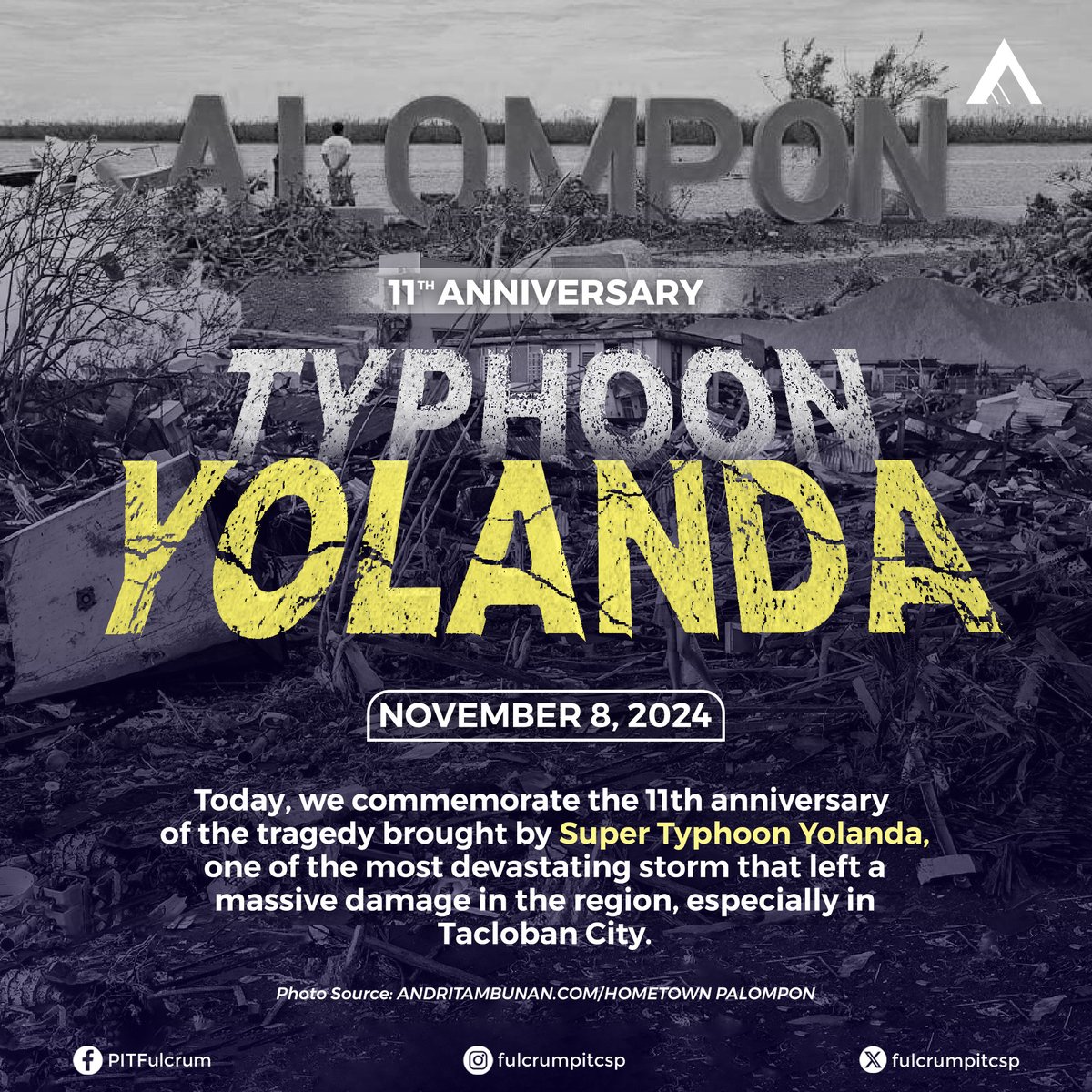 pitfulcrum's tweet photo. 11 𝐘𝐞𝐚𝐫𝐬 𝐀𝐟𝐭𝐞𝐫 𝐓𝐡𝐞 𝐒𝐭𝐨𝐫𝐦

Super Typhoon Yolanda struck on Nov 8, 2013, wreaking havoc in the Philippines, especially in Eastern Visayas, with Leyte and Samar hit hardest.  Graphics by Leo Jay Baculo |

@fulcrumpitcsp

#haiyanph #Yolanda https://t.co/gU4y17DpaC